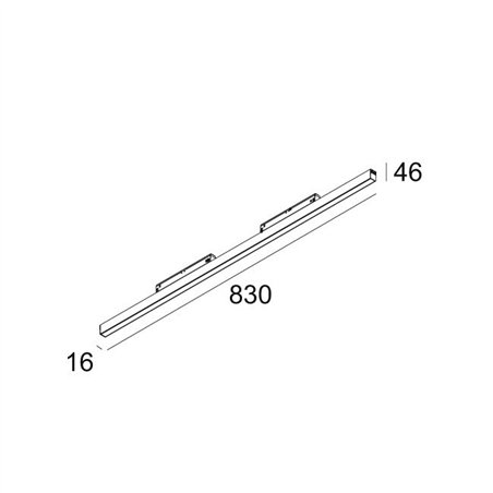 Delta Light M - Led Line He Tw 1 X 10,2W 965
