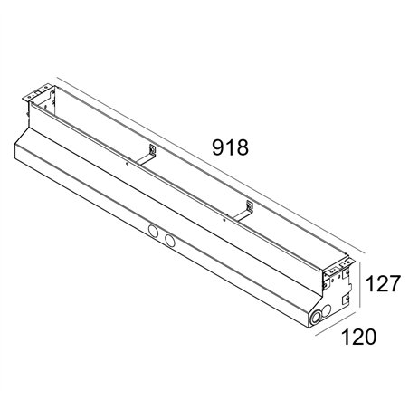 Delta Light Logic Linear 880 Box Base