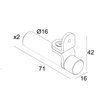Delta Light MIKALINE - FIXATION SPACER FLEX SET