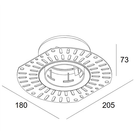 Delta Light Mounting Kit No Air 102