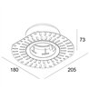 Delta Light MOUNTING KIT NO AIR 102