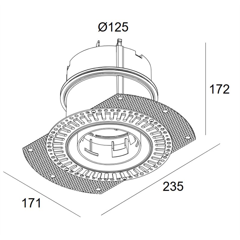 Delta Light MOUNTING KIT TOP AIR 101