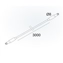 Delta Light Plug-In 48V Cable 3M Black