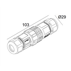 Delta Light Ip68 Connector 5P