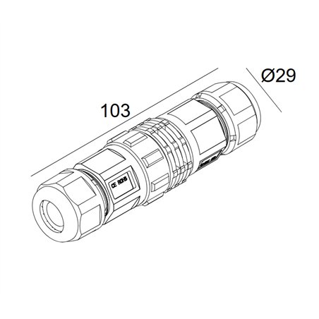 Delta Light Ip68 Connector 5P