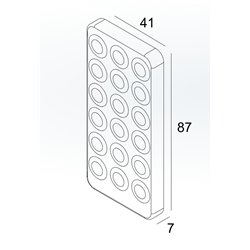 Delta Light INFORM 40 SQ F/T PDS REMOTE CONTROL