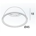 Delta Light Spy Reflector 30°