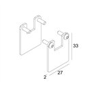Delta Light FTL35 F HE TR/TRW - END CAP SET