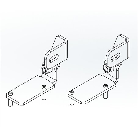 Delta Light FTL35 Wall Grazer - TILT SET