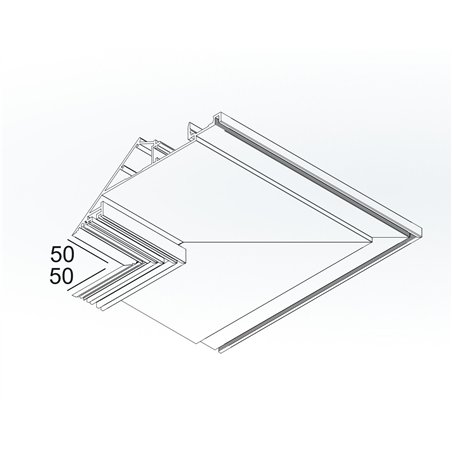 Delta Light SPT PRO - CORNER SET 90° INT