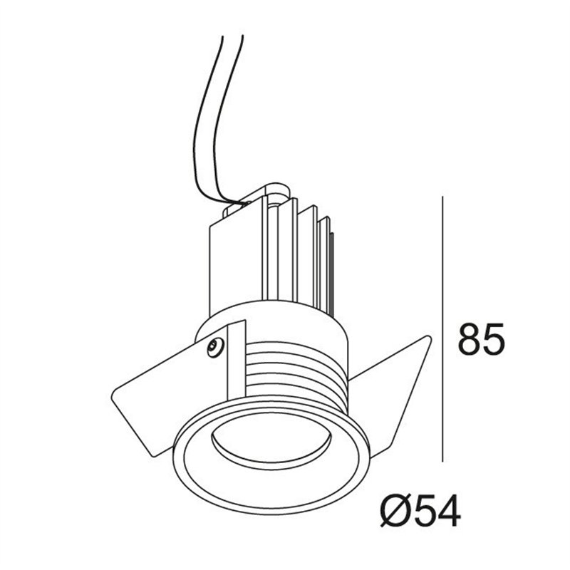 Delta Light MICRO REO X Einbaustrahler