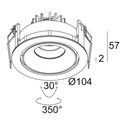 Delta Light REO OK S1 recessed spot