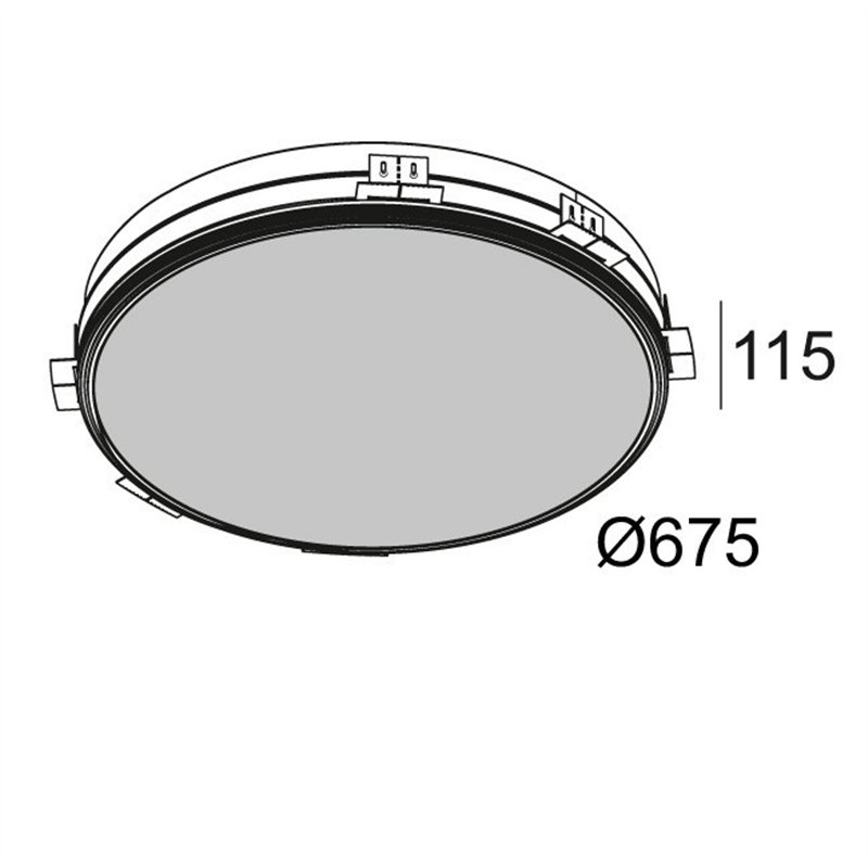 Delta Light SUPERNOVA LINE TRIMLESS 65 TW DIM5 Einbaustrahler
