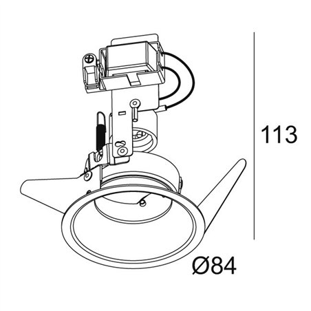 Delta Light PARTOU Hi Recessed spot