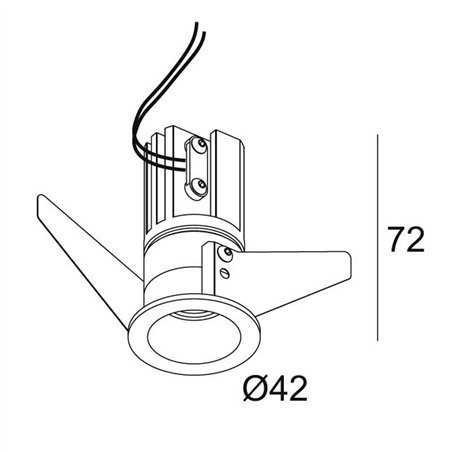 Delta Light MICROSPY IN Recessed spot