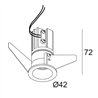 Delta Light MICROSPY IN Einbaustrahler