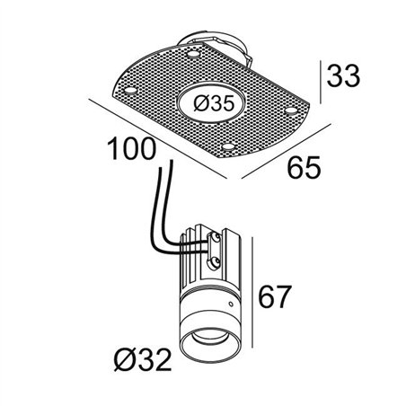 Delta Light MICROSPY IN TRIMLESS Recessed spot