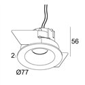Delta Light MINI REO II Recessed spot