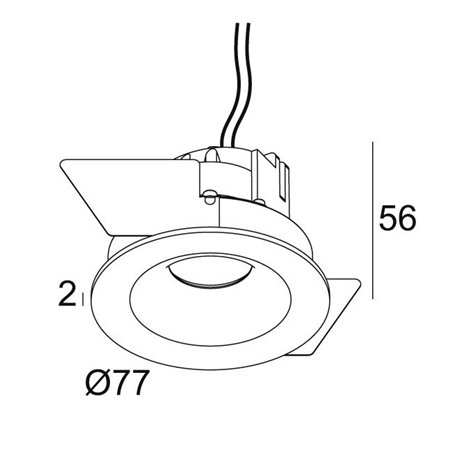 Delta Light MINI REO II X Recessed spot