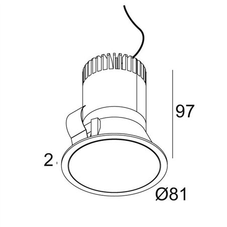 Delta Light PARTOU IP Recessed spot