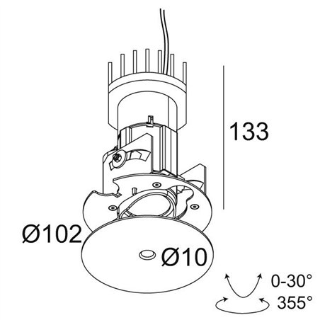 Delta Light NIME Recessed spot