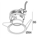 Delta Light PARTOU AC DIM8 Recessed spot