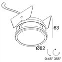 Delta Light HALOSCAN ST HP Recessed spot