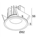 Delta Light REO X-65 S2 Recessed spot