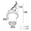 Delta Light SPY 52 TRIMLESS Recessed spot