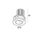 Delta Light ENTERO RD-S TRIMLESS WALLWASH Built in spot