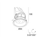 Delta Light ENTERO RD-S IP Built in spot