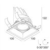 Delta Light ENTERO SQ-M SOFT Einbaustrahler