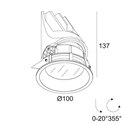 Delta Light ENTERO RD-M IP TW Built in spot