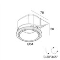 Delta Light PLAT-OH! TRIMLESS SOFT Built in spot