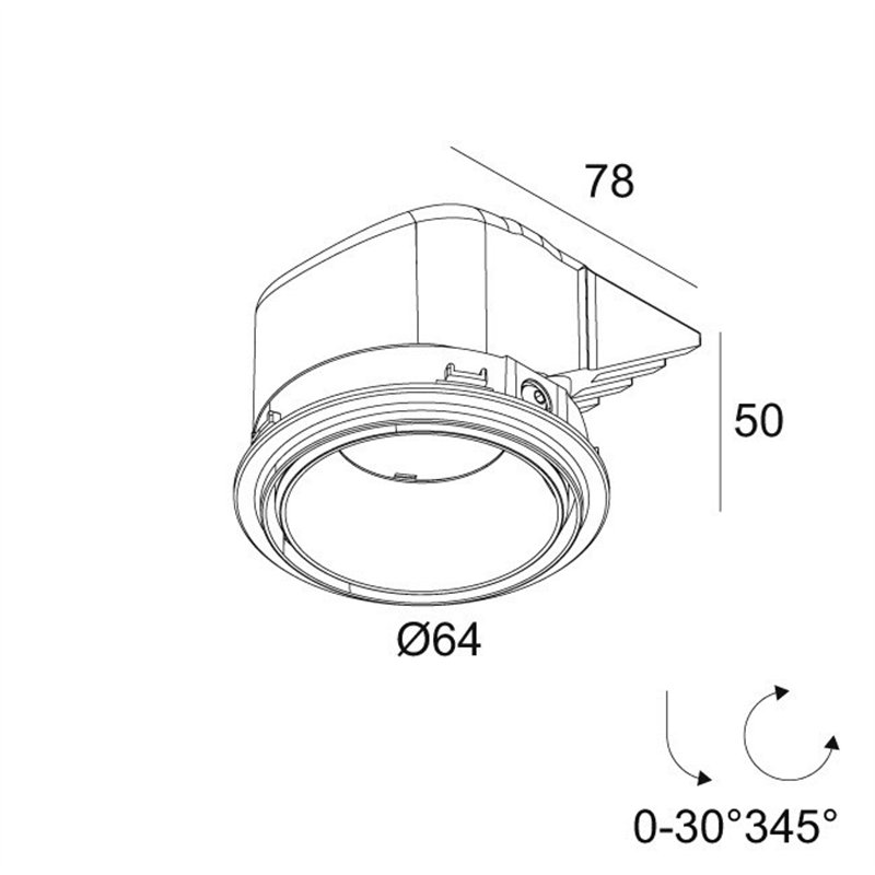 Delta Light PLAT-OH! TRIMLESS SOFT Einbaustrahler
