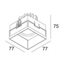 Delta Light Carree Trimless Ok Soft recessed spot