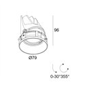 Delta Light Entero Rd-S Trimless Soft recessed spot