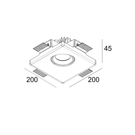 Delta Light Gyn 1 Soft recessed spot