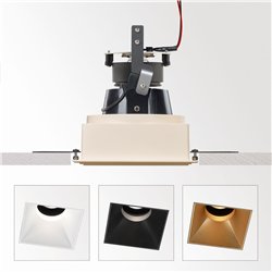 Delta Light iMAX II SQUARE ADJUSTABLE TRIMLESS CL Einbauspot