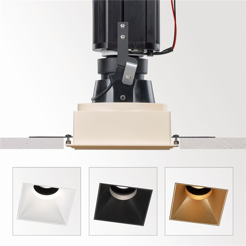 Delta Light iMAX II SQUARE ADJUSTABLE TRIMLESS MP Einbauspot