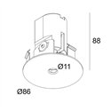 Delta Light NIME II AIR Recessed spot