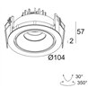 Delta Light REO OK SOFT S1 Einbauspot