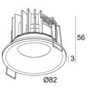 Delta Light Reo Soft S1 recessed spot