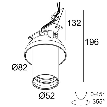 Delta Light Spy 52 Trimless Soft recessed spot