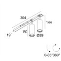 Delta Light Spm20 - Spy 392 Air Soft recessed spot