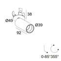 Delta Light Spy 39 Clip Focus recessed spot