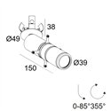 Delta Light Spy 39 Clip Framer recessed spot