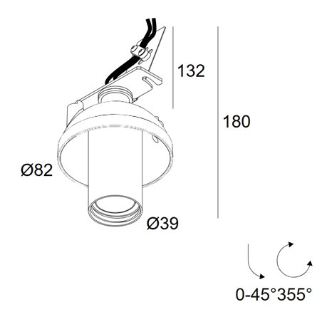 Delta Light Spy 39 Trimless Soft recessed spot