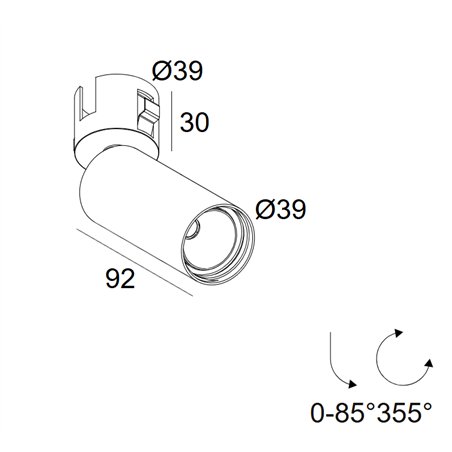 Delta Light Spy 39 Trimless In Soft recessed spot