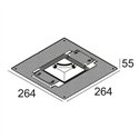 Delta Light MOUNTING KIT S102 TRIMLESS O.F.A.